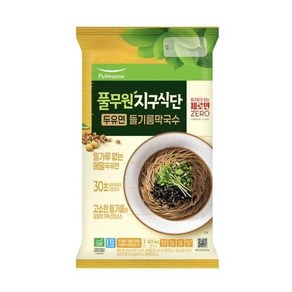 풀무원 지구식단 두유면 들기름막국수 2인분 421.4g