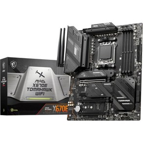 MSI MAG X670E 토마호크 WiFi 게이밍 마더보드AMD AM5 DDR5 PCIe 5.0 SATA 6Gb/s M.2 USB 3.2 2세대 6E 2.5Gbps LAN HD, mATX, MAG B660M BAZOOKA DDR4