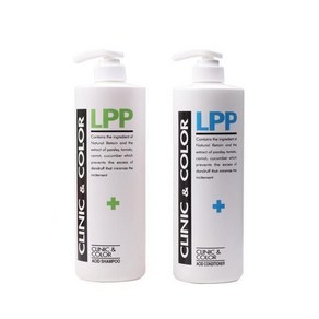 LPP 클리닉 앤 칼라 산성샴푸 1000ml, 샴푸, 1L, 1개