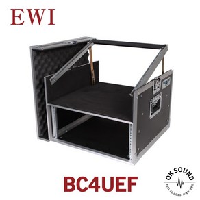 EWI BC-4UEF 상부믹서장착형 인스톨용 랙케이스 렉케이스 바퀴없음 앞뒤뚜껑없음