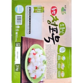 청포묵 농민식품 통 3kg/ea, 1개, 단품