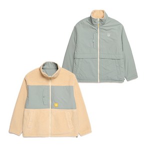 엔에프엘 F214UJK309 리버시블 에센셜 플리스 자켓 LBEIGE