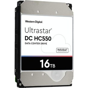 WD 16TB HDD 울트라스타 DC HC550 SATA 7200RPM 3.5인치 엔터프라이즈 하드 드라이브 - WUH721816ALE6L0 ( (리퍼제품)), 기본