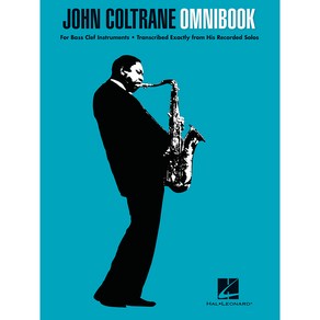 John Coltane Omnibook - Bass Clef 존 콜트레인 옴니북 - 낮은음자리표 악보 Hal Leonad 할 레오나드