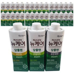 뉴케어 당플랜 3종혼합 호두맛 인절미맛 검은깨맛 (10팩씩), 30개, 200ml