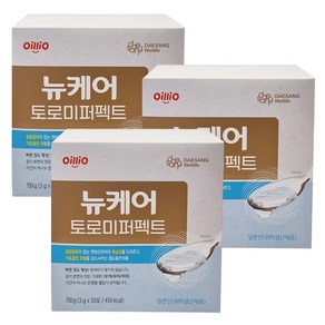 뉴케어 토로미 퍼펙트 50포x3개 삼킴장애 연하곤란 하늘담아, 3개, 150g