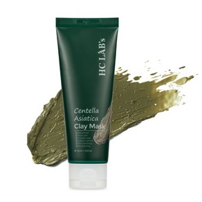 에이치씨랩스 시카 머드 워시오프 클레이 튜브 마스크 120ml Centella asiatica mud mask pack, 1개입, 1개