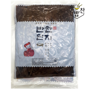 또밥찬 김밥우엉 3mm 1kg 반찬단지 우엉조림, 1개