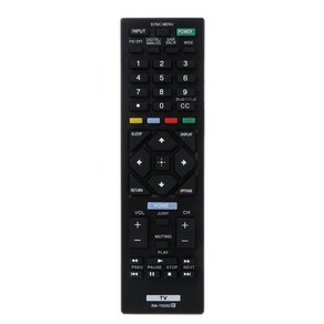 교체 RM-YD092 Sony KDL-32R300C 용 원격 제어 컨트롤러 스마트 LED TV 원격 컨트롤러 Playe 용 KDL-32R330B, 검은색, 1개