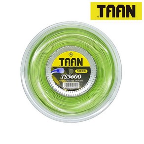 탄 TAAN TS5600 폴리 프로 1.20mm 200M 릴 테니스 스트링, 그린, 1개