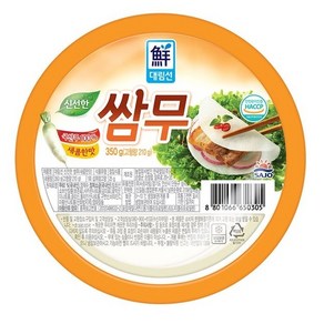 진주햄 새콤한맛 쌈무 350g