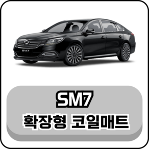 [르노] SM7 (04~19년) 그보카 확장형 코일매트, 1열+2열(운전석+조수석+승객석), 그레이, SM7 노바 택시 (11~19년)