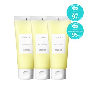 파인애플 마일드 필링젤, 100ml, 3개