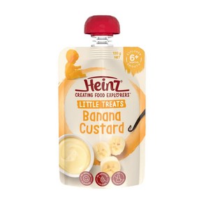 Heinz 하인즈 바나나 커스터드 아기간식 6m+ 120g Custad with Banana, 1개