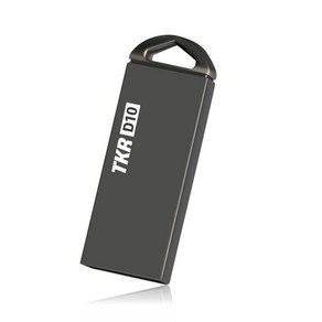 TK D10 메탈 USB 메모리 블랙, 8GB