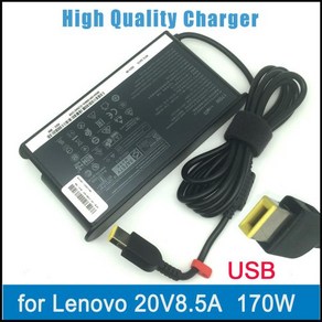 Lenovo Legion Y530-15ICH 충전기 노트북 슬림 팁 AC 전원 어댑터 20V 8.5A 170W, 1개, 5) BR o CH