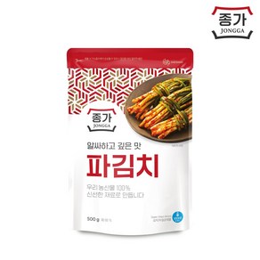 [종가] 알싸하고 톡쏘는 파김치500g, 1개, 500g