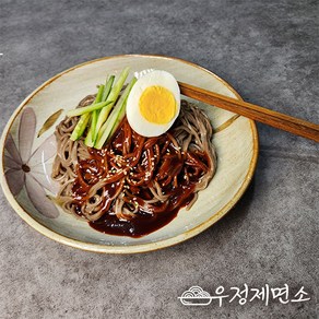 [우정제면소] 비빔메밀국수 12인분세트 (생면2kg+비빔장12봉), 1
