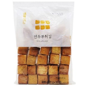 엘에프푸드 연두부튀김 20g x 30개입, 6개, 600g