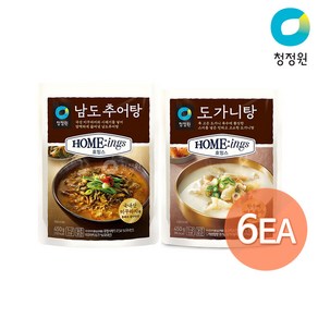 [5+1] 청정원 호밍스 도가니탕추어탕 총6봉, 450g, 6개