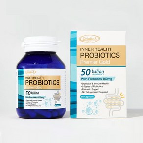 오리진에이 500억 프로바이오틱스 with 프리바이오틱스 Inner Health Probiotics with Premier Gold with Prebiotics