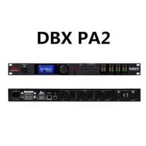 정품 DBX PA2 고품질 XTA 전문 디지털 오디오 프로세서 2 3 4 in 4 6 8 out 전문 튜닝 무대 성능