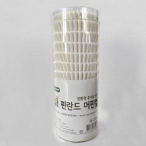 핀란드 머핀컵 유산지컵 베이킹 종이컵, 핀란드머핀컵 /, 55mm 옐로우 200매 케이스, 200매