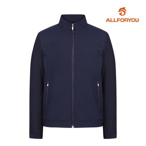 [올포유] 남성 저지 소매 배색 점퍼 AGJUM3141-915