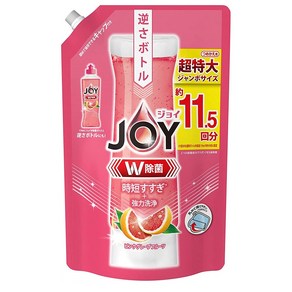 JOY 조이 대용량 설거지세제 핑크그레이프후르츠 리필용 1490ml, 1개, 1.49L