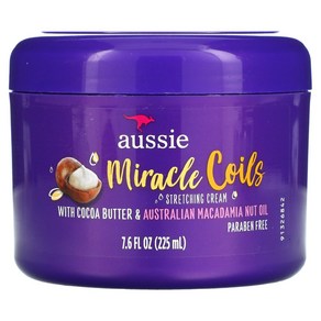 Aussie 두피 케어 미라클 코일 스트레칭 크림 225ml(7.6fl oz), 1개