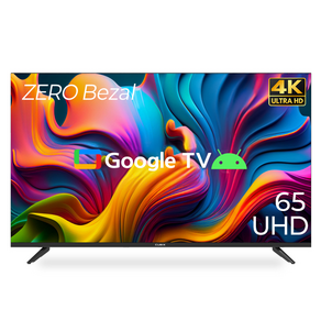 큐빅스 4K UHD LED 스마트 TV 165cm(65인치) 구글 안드로이드 HDR 블루투스 WIFI 넷플릭스 유튜브 스탠드 벽걸이 기사방문설치