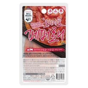 존쿡델리미트 오리지널 페퍼로니 100g 피자 토핑 재료