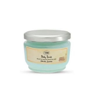 사봉 자스민 바디스크럽 320g + 스쿱증정 SABON JASMINE BODY SCRUB 촉촉함 피부결개선 각질케어 부드러운피부결