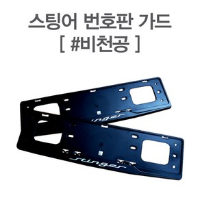 스팅어순정 번호판가드 풀셋트[비천공 번호판 전용] 가드, 1개