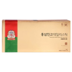 정관장 6년근 홍삼진고 데일리스틱 10g 30포 1박스