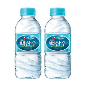 백산수 무라벨 미니 330ml 500ml 20개 40개 60개 80개