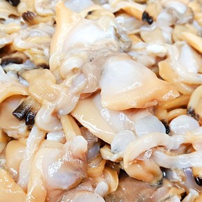 [밋앤밀] 당일채취 국내산 고흥 물바지락 (바지락살) 300g, 1개, 단품