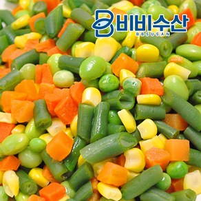 비비수산 원료별 혼합 비율이 바뀌지않는 4종 야채믹스 1kg