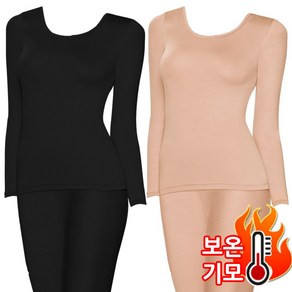 쉬즈언더웨어 여자 상의 하의 기모 내복 내의 레깅스 내복세트 국내생산