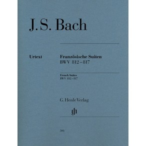 Bach - Fench Suites BWV 812-817 바흐 - 프랑스 모음곡 Henle 헨레