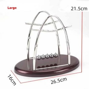 인테리어 오브제 뉴턴 진자 공 균형 회전 영구 운동 물리 과학 장난감 물리학 텀블러 공예 홈, 15.Lage 3