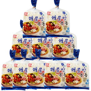 한성기업 해물맛 우동 423g, 10개