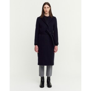 [OFFICINE GENERALE WOMEN] 네이비 스트랩 울 코트 GWCO2F205N2