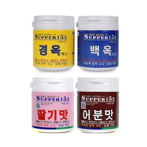 파파코리아 흔들이 슈퍼153 백옥 경옥 딸기맛 어분맛, 1개