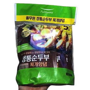 즉시출고 풀무원 순두부찌개 양념 140g, 단품, 5개