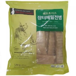 쉐프초이스 장터메밀전병 1.2kg(120g x 10ea) 신세계푸드 냉동, 1개, 1.2kg