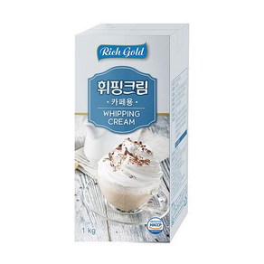 동서 리치골드 휘핑크림 1L 1박스 12개2450755, 12개