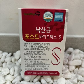 낙산균 포스트바이오틱스-S 30포, 90g, 1개