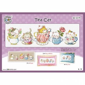 십자수센스 티캣-Tea Cat(so-g179) 도안가격