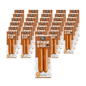 [랭킹닭컴] 잇메이트 닭가슴살 소시지 훈제맛, 100g, 30개, 100g